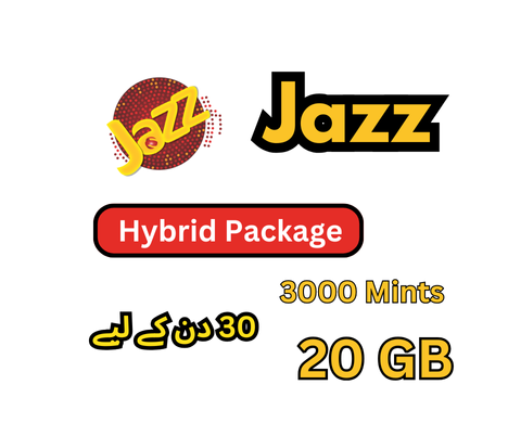 Monthly Jazz Hybrid Package 1 Monthly jazz Hybrid Package