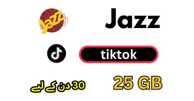 Jazz Tiktok Packages, Daily, Weekly, Monthly