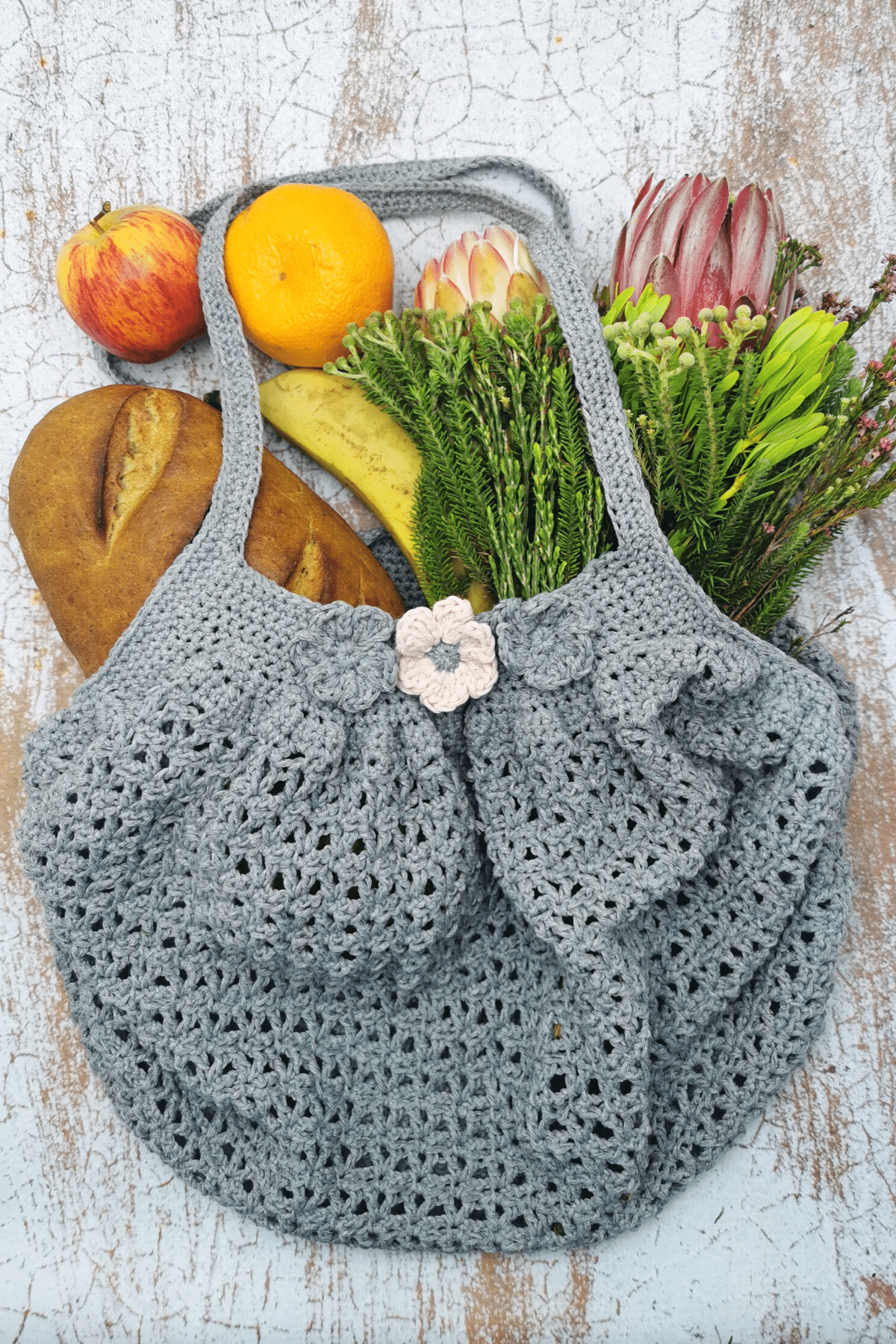 Crochet Market Bag · Hopelessly Devoted Crochet 1 5