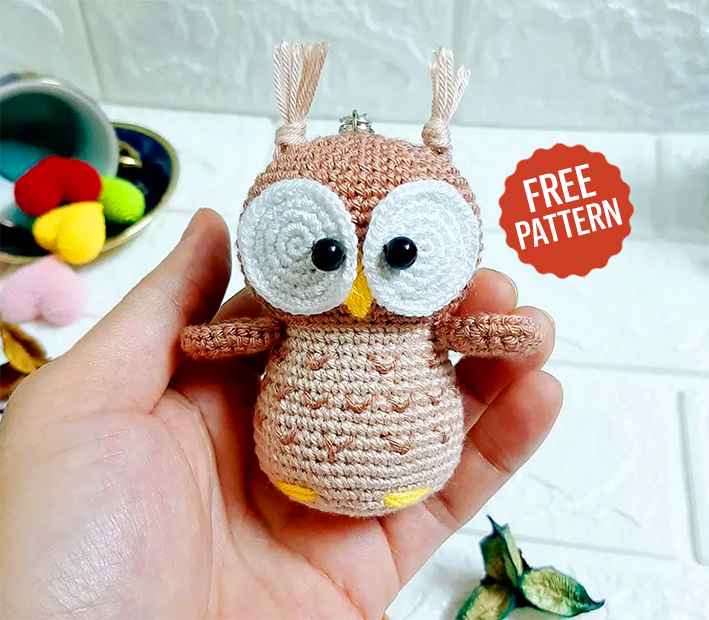Easy Owl Amigurumi for Beginners Free Crochet Pattern 1 Amigurumi Owl Free Pattern BlogAlways 130625 1
