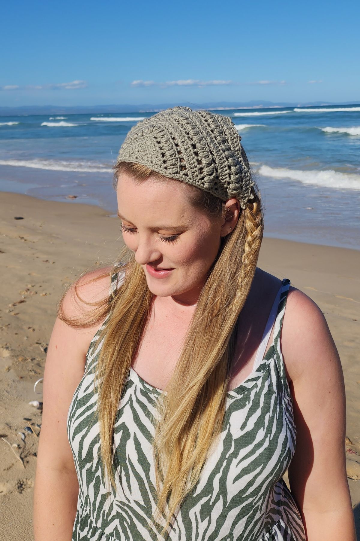 Crochet Bandana Free Pattern · Hopelessly Devoted Crochet 1 Bandana Crochet Pattern Final Shots 7