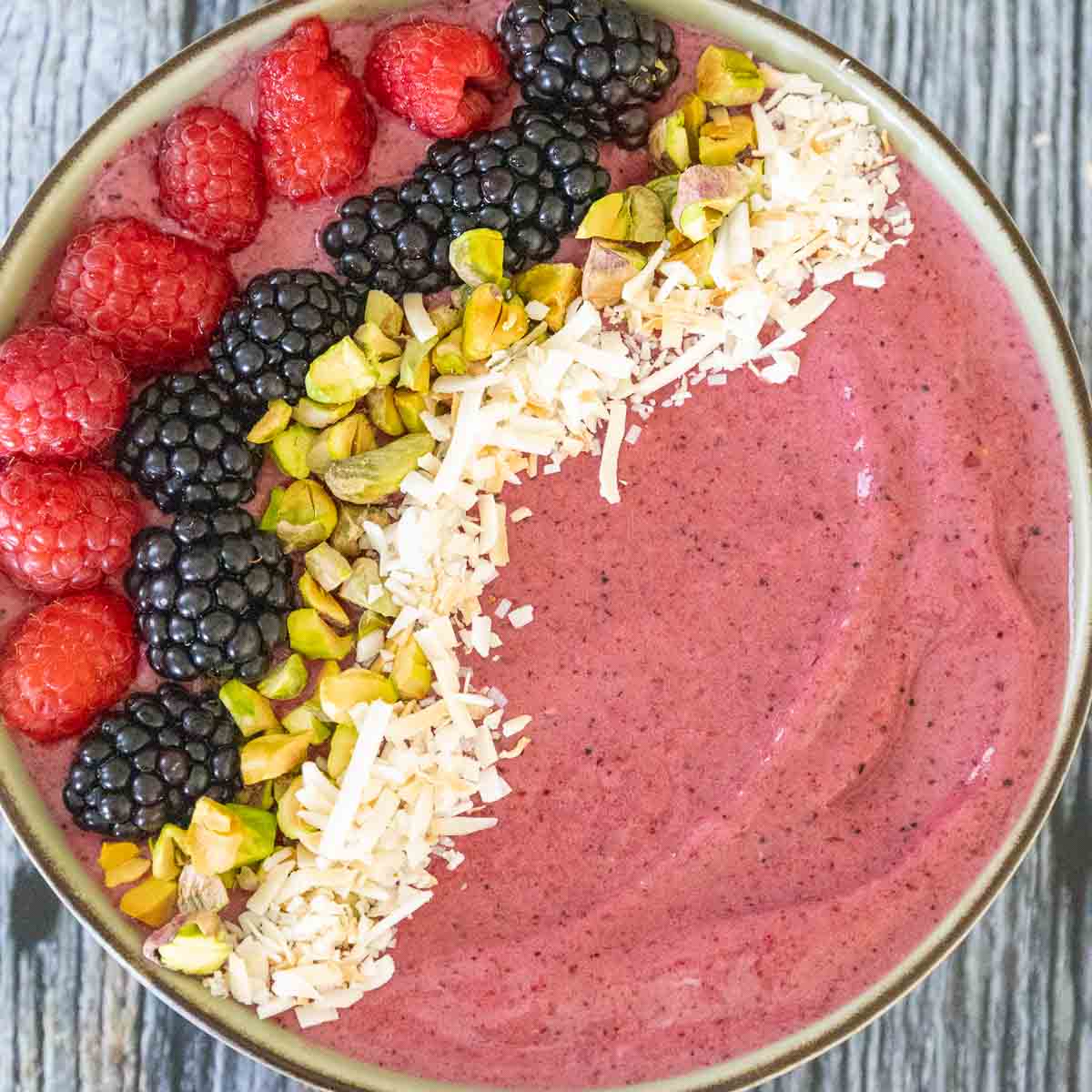 Berry Smoothie Bowl - Grumpy's Honeybunch 1 Berry Smoothie Bowl