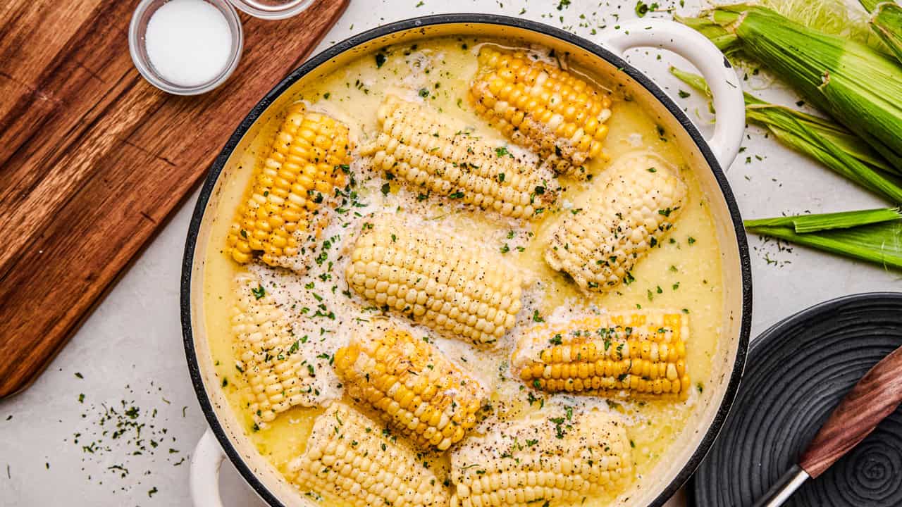 Butter Boiled Corn on the Cob 1 Butter Boiled Corn on the Cob 1