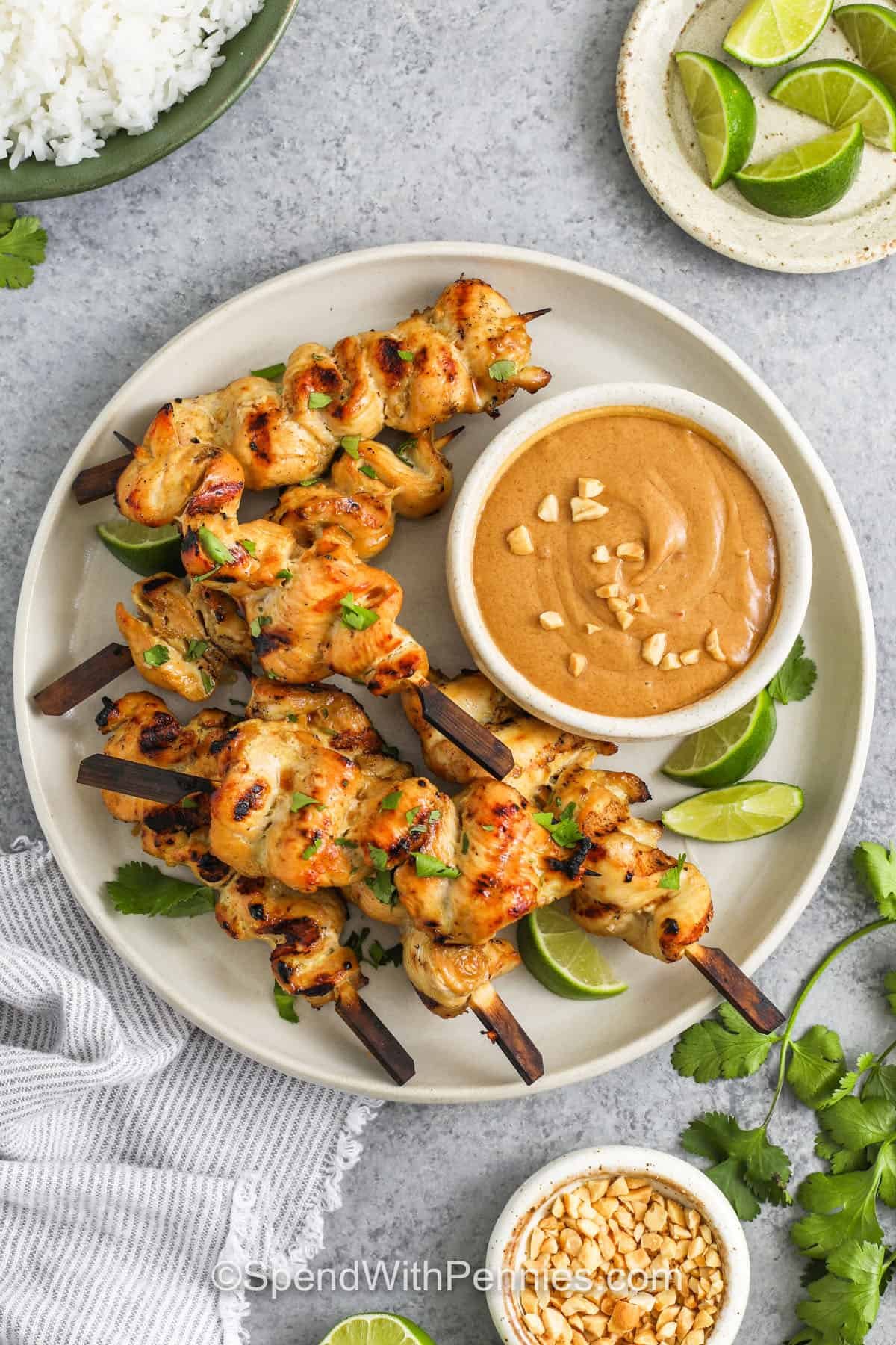 Chicken Satay - Spend With Pennies 1 Chicken Satay SpendWithPennies 5