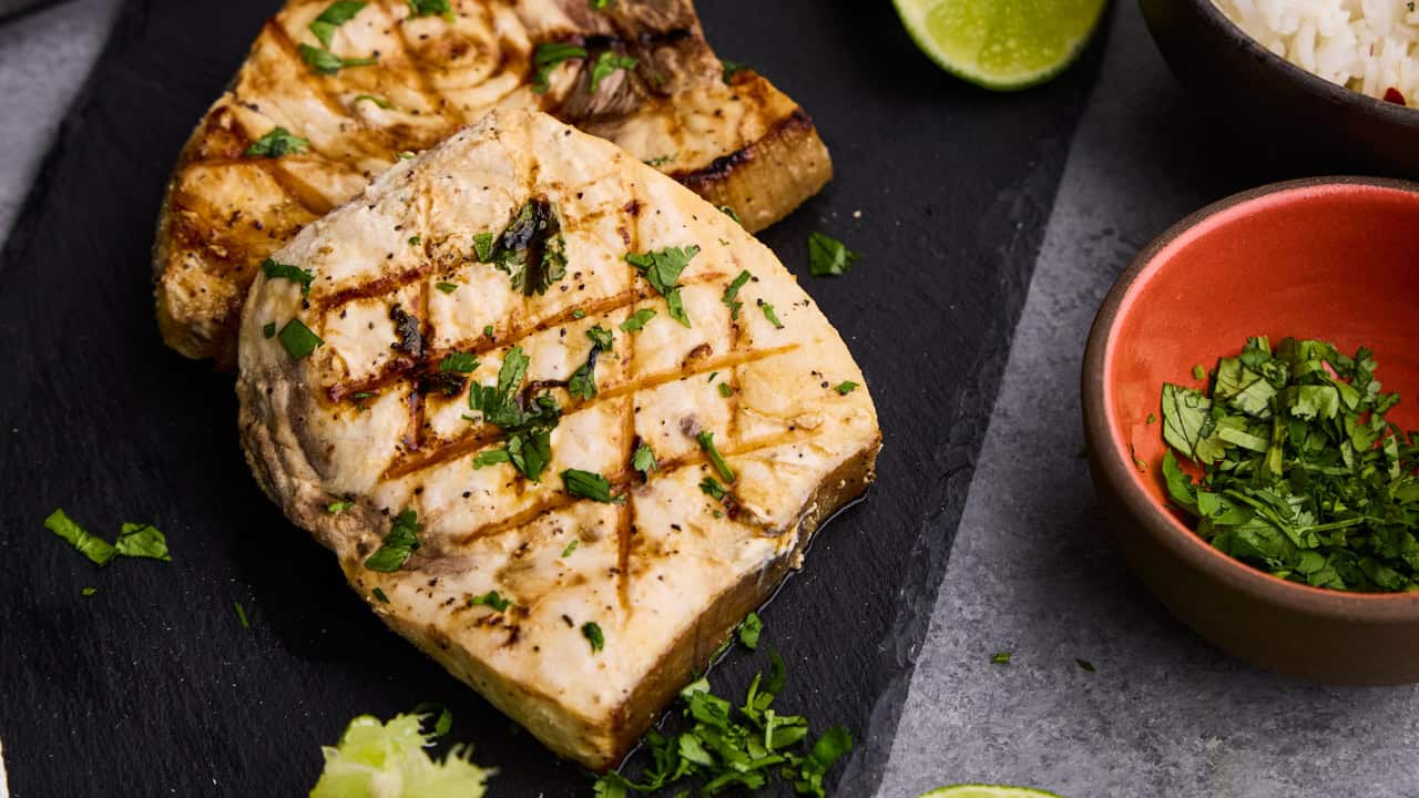 cilantro lime grilled swordfish 1 Cilantro Lime Grilled Swordfish H1