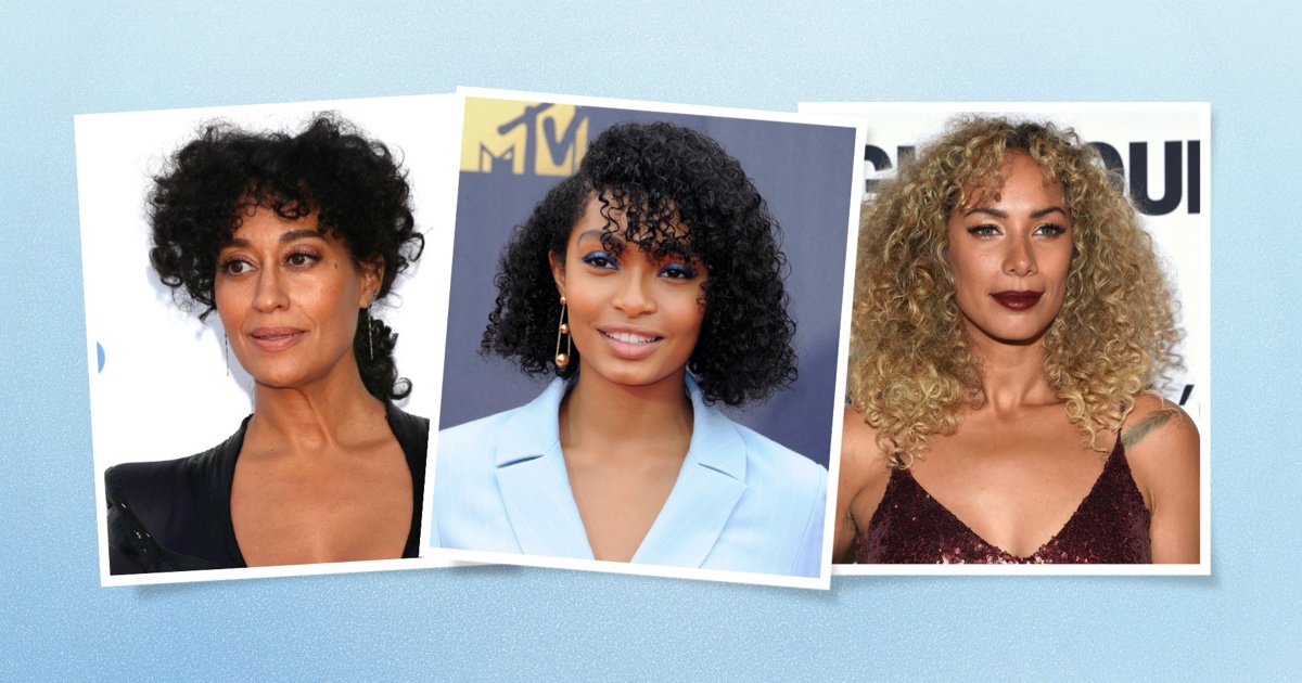 Styles to Highlight Your Natural Texture 1 Curly Bangs Featured