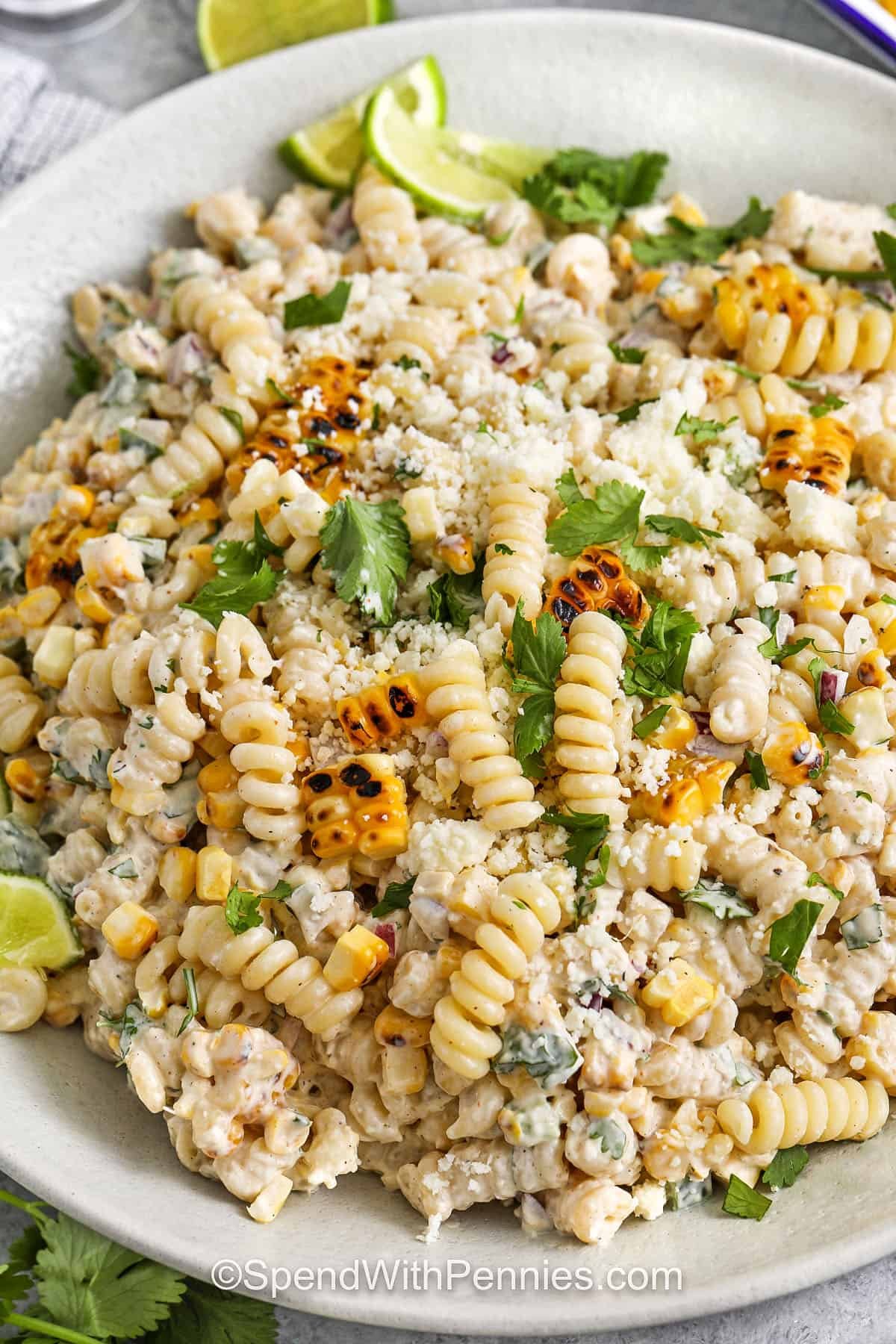 Elote Pasta Salad - Spend With Pennies 1 Elote Pasta Salad SpendWithPennies 8