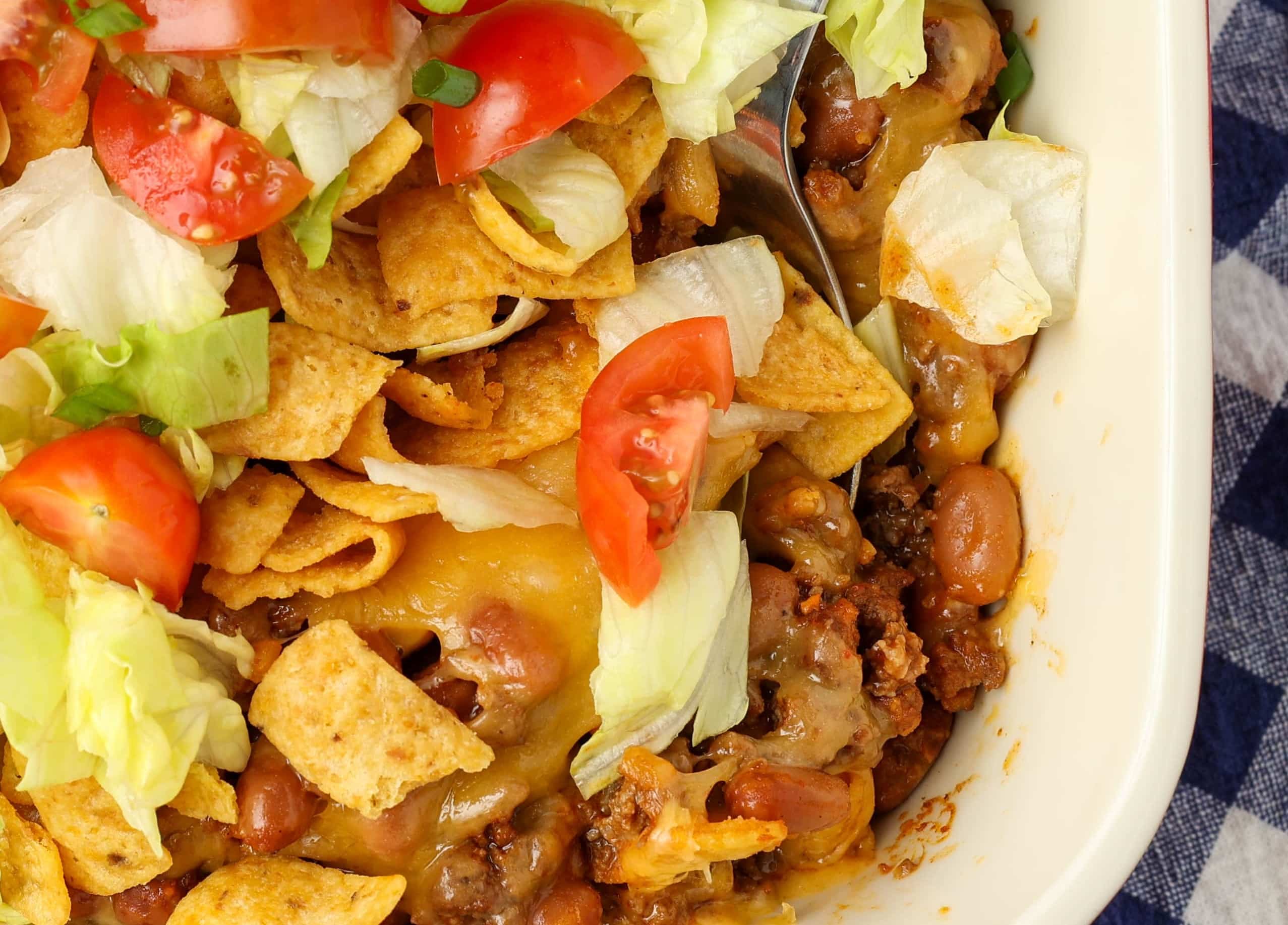 Frito Pie Casserole - Barefeet in the Kitchen 1 Frito Pie Casserole BFK 15