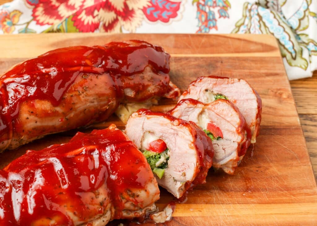 Stuffed Pork Tenderloin - Barefeet in the Kitchen 1 Italian Stuffed Pork Tenderloin BFK 7