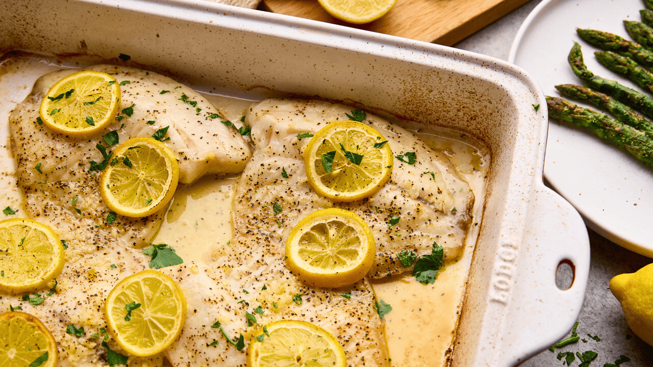 Easy Lemon Garlic Baked Tilapia 1 Lemon Garlic Baked Tilapia H1