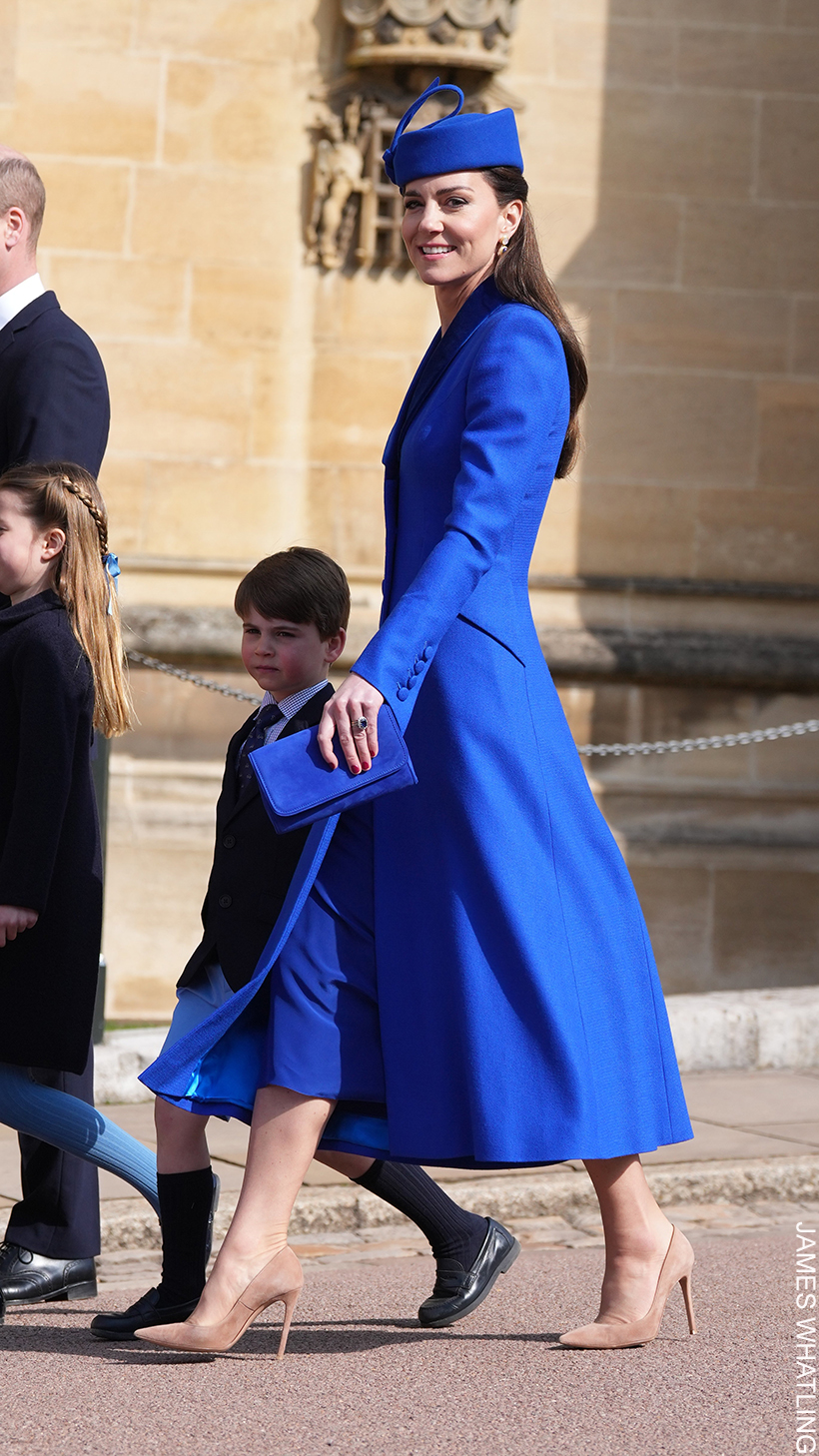 William & Kate to Miss Easter Service at Windsor 1 kate middleton blue outfit easter sunday 2023