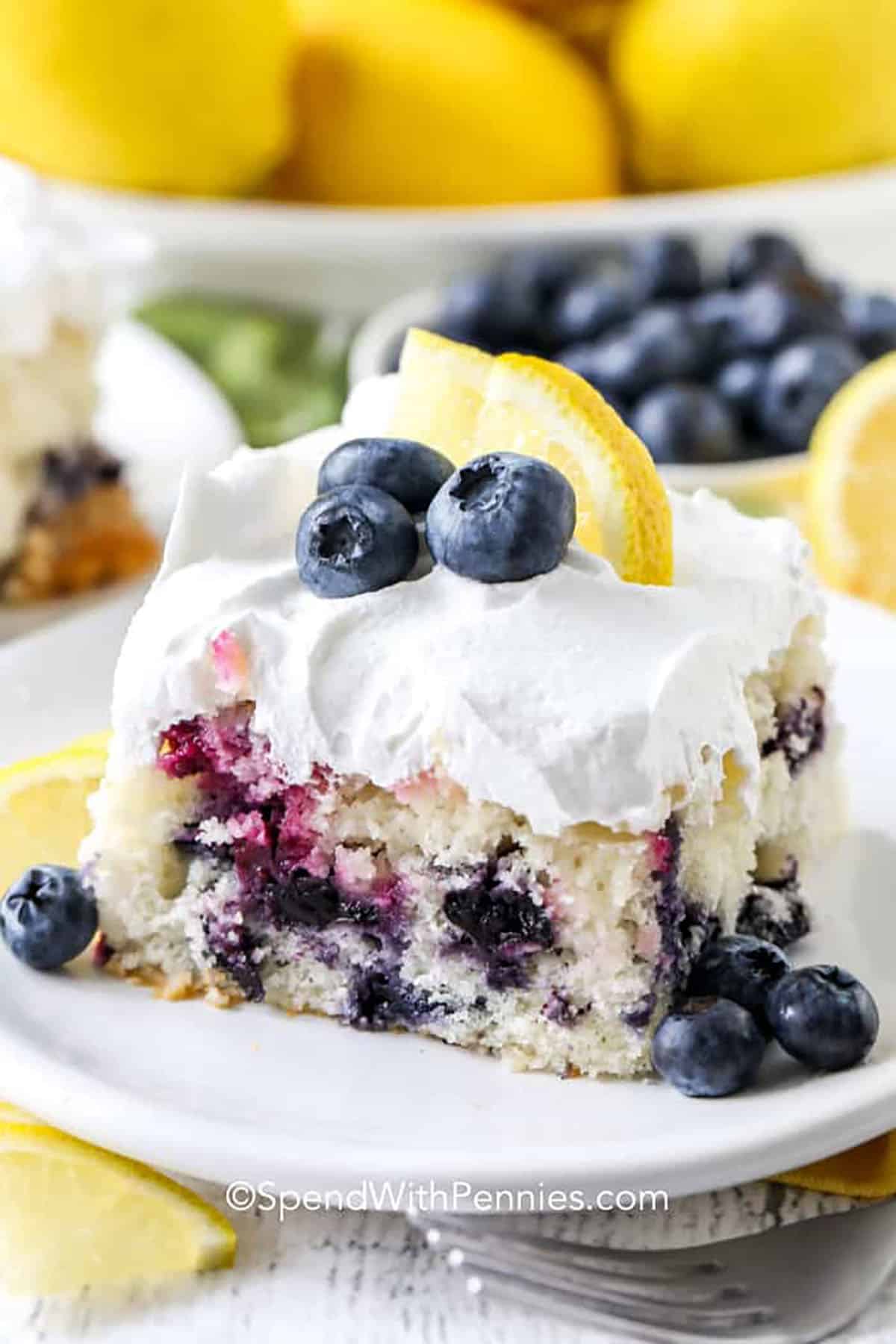 Lemon Blueberry Cake - Spend With Pennies 1 1200 Lemon Blueberry Cake 2 SpendWithPennies 2