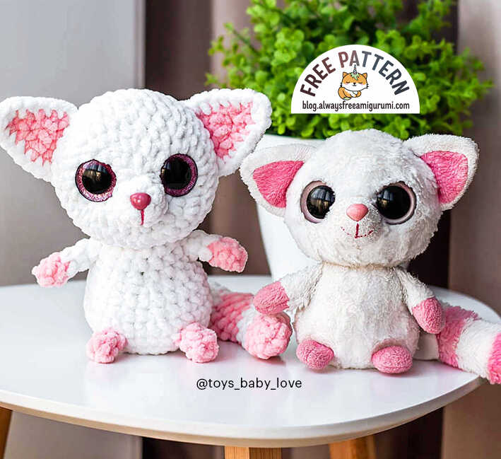 Crochet Lemur Amigurumi Free Pattern 1 Amigurumi Lemur Free Pattern BlogAlways 100725 1