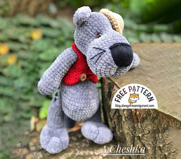 Amigurumi Wolf Free Crochet Pattern 1 Amigurumi Wolf Free Pattern BlogAlways 080725 3 1