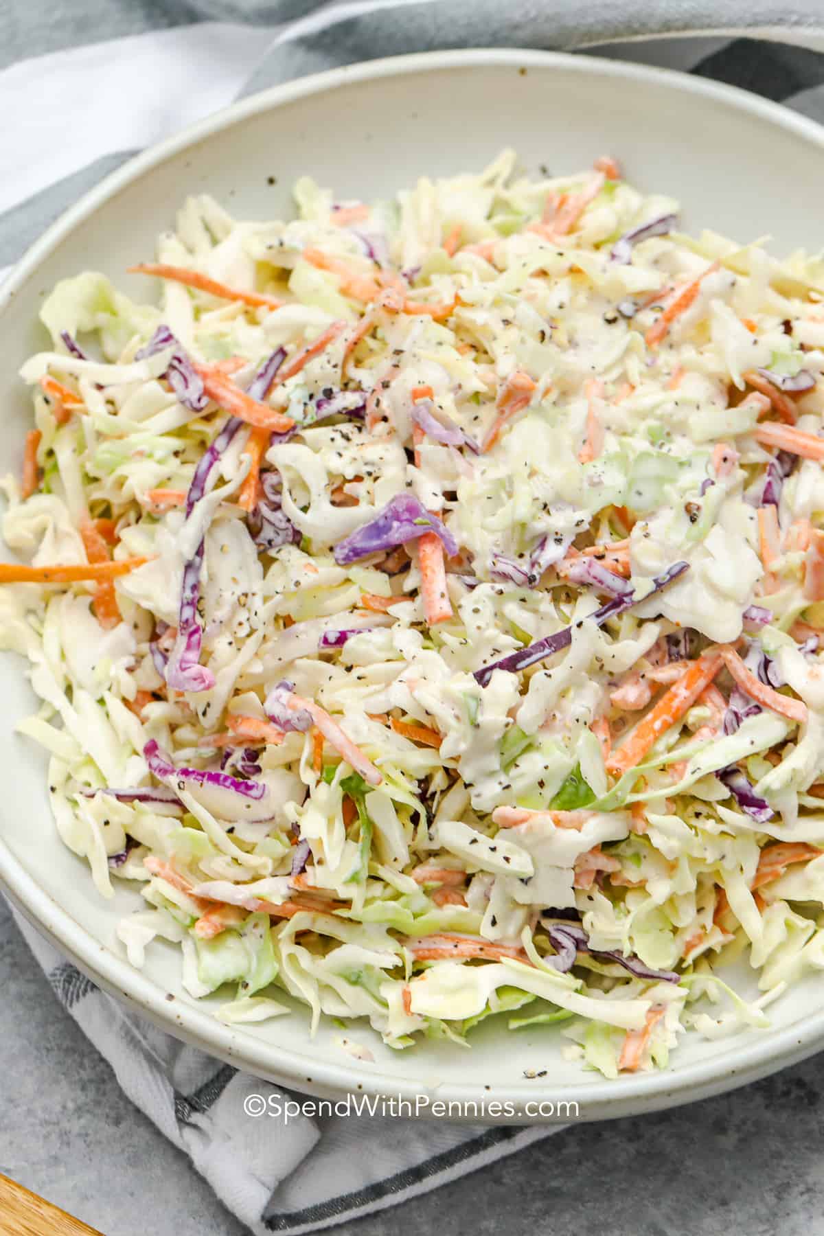 The Best Coleslaw Recipe - Spend with Pennies 1 Coleslaw Recipe 2