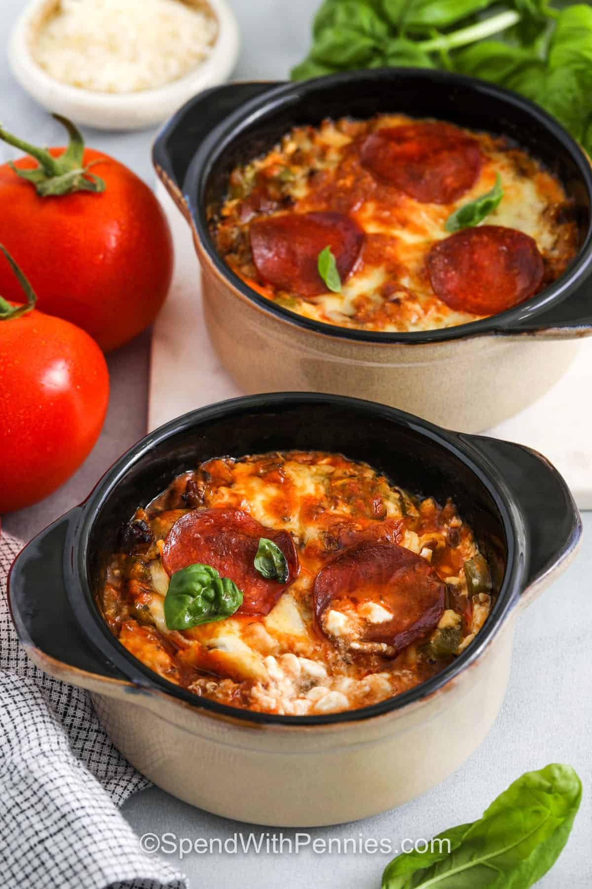 Cottage Cheese Pizza Bowls - Spend With Pennies 1 Cottage Cheese Pizza Bowls SpendWithPennies 10