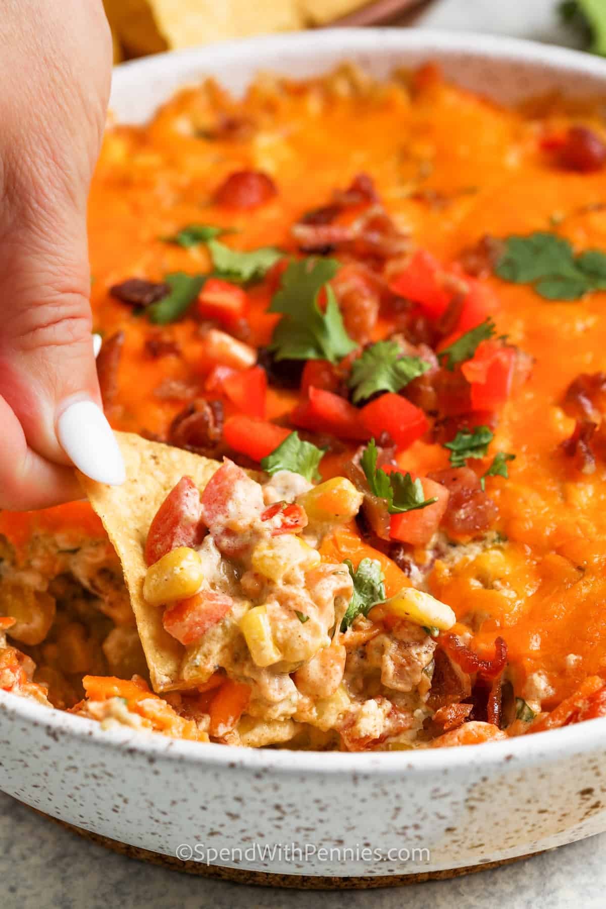 Corn Dip - Spend With Pennies 1 Creamy Baked Corn Dip SpendWithPennies 9