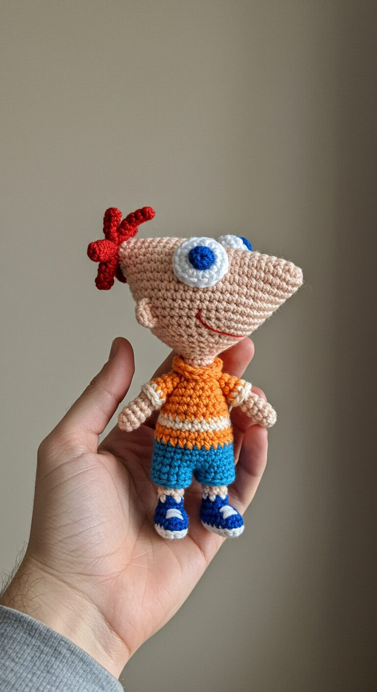 Crochet Phineas Amigurumi Pattern: Build Your Own Inventor!