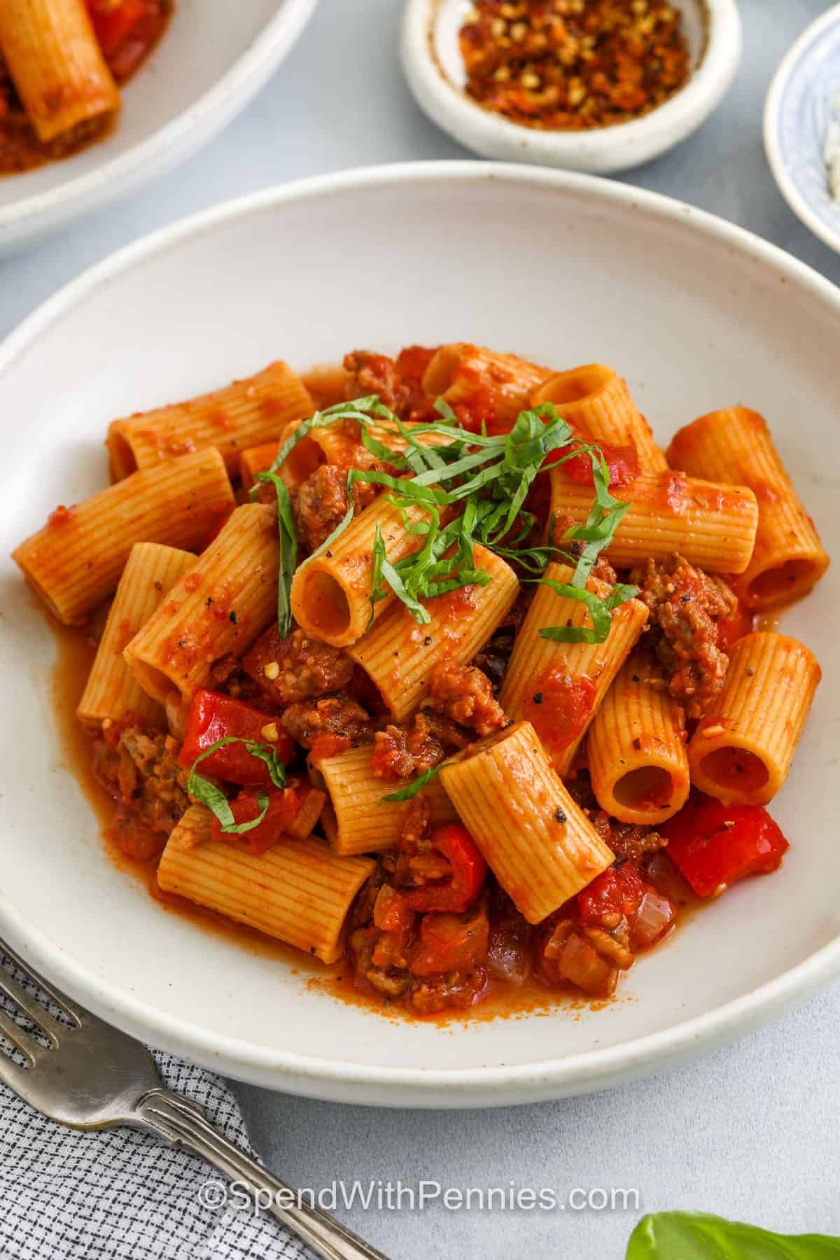 Italian Sausage Pasta - Spend With Pennies 1 Italian Sausage Pasta SpendWithPennies 10