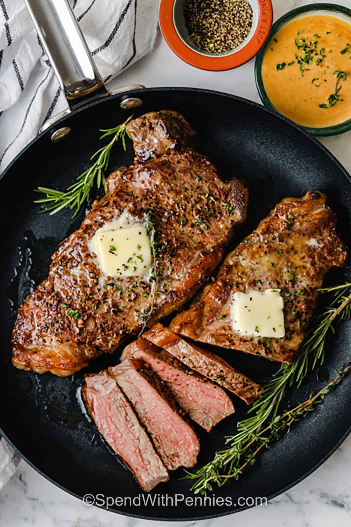 Juicy Oven-Baked Steaks - Spend With Pennies 1 Juicy Oven Steak SpendWithPennies 2