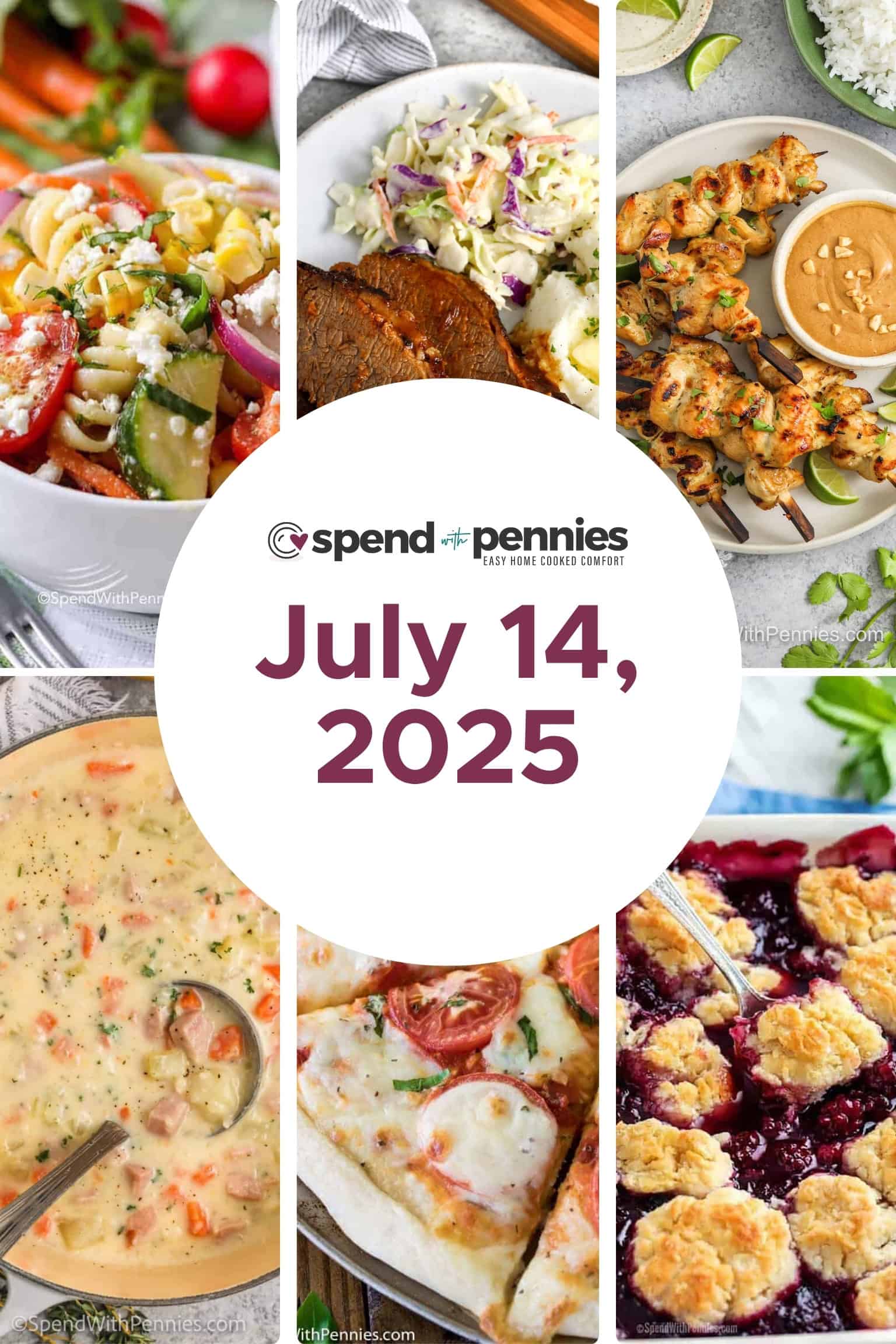 Weekly Meal Plan July 14, 2025 1 July 14 2025 FT