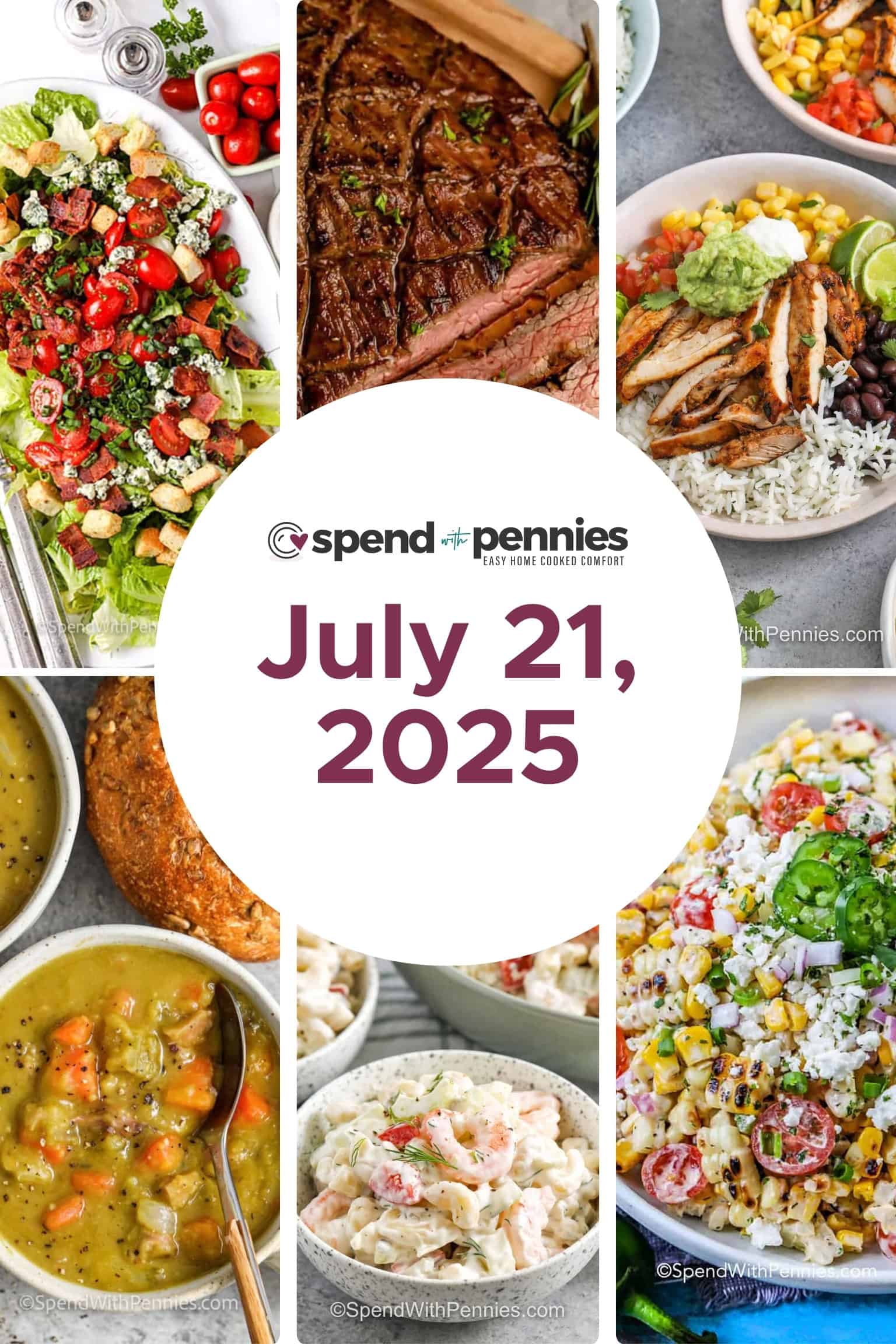 Weekly Meal Plan July 21, 2025 1 July 21 2025 FT