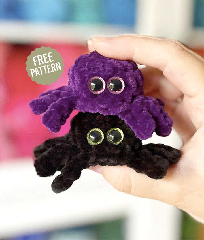 Baby Spider Amigurumi Crochet Free Pattern 18 Baby Spider Amigurumi Crochet Free Pattern