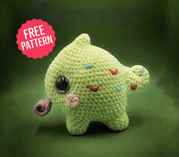 Crochet Cute Chameleon Amigurumi Free Pattern 14 Crochet Cute Chameleon Amigurumi Free Pattern