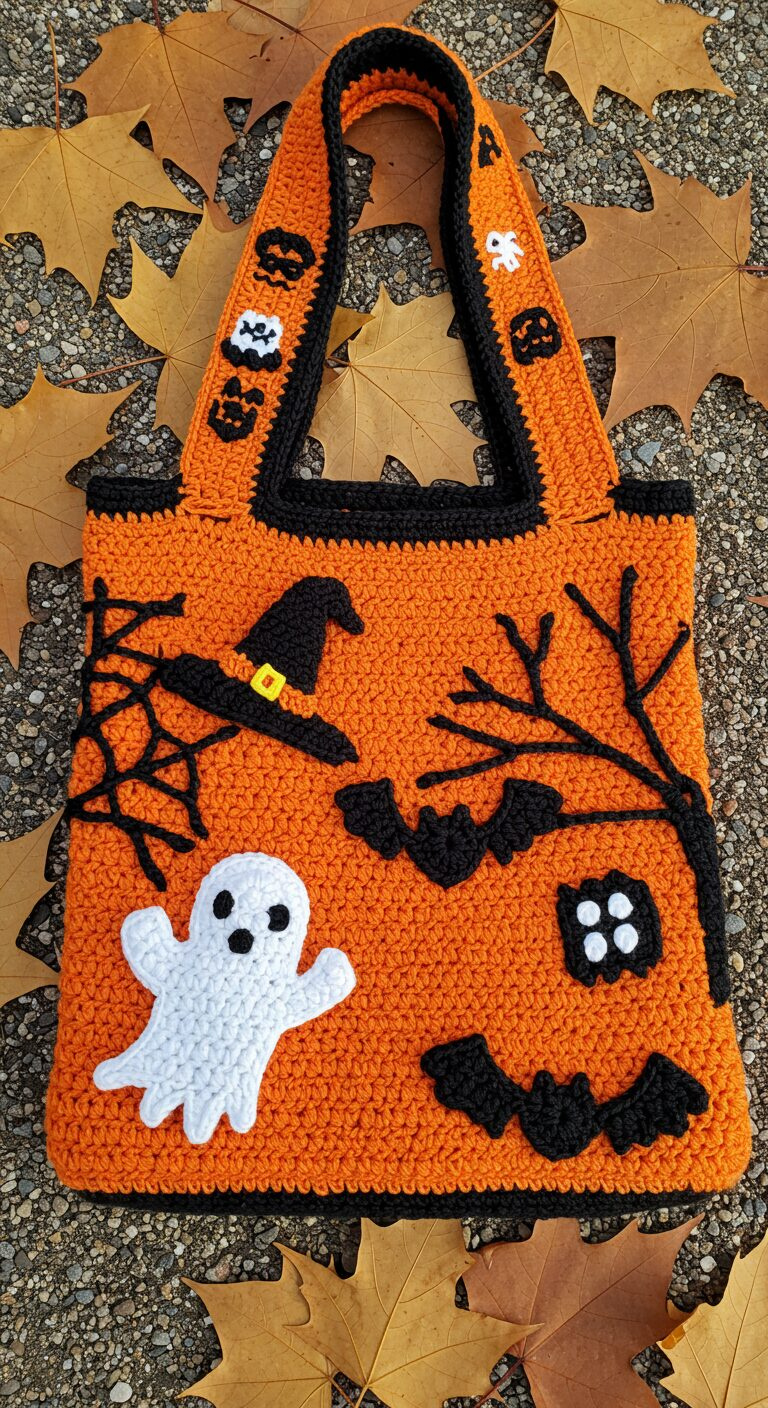 Halloween Crochet Bags – The Perfect Handmade Accessory for Spooky Season 13 Halloween Crochet Bags – The Perfect Handmade Accessory for Spooky Season